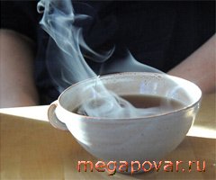 Безалкогольные коктейли на основе горячего чая
