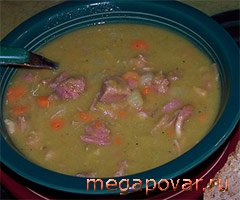 Гороховый суп можно употреблять во время диеты