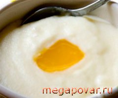 Фото блюда к рецепту Каша рисовая молочная с плавленым сыром