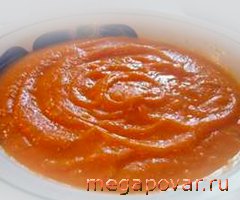 Фото блюда к рецепту Морковно-творожное пюре