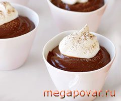Фото блюда к рецепту Сладкий шоколадный пудинг
