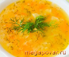 Фото блюда к рецепту Суп из круп
