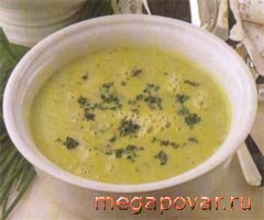 Фото блюда к рецепту Суп из гороха и мяты