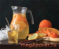 Фото блюда к рецепту Апельсиновый лимонад "Апельсинад"