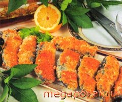 Фото блюда к рецепту Рыба в сухарях