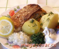Фото блюда к рецепту Лосось по-скандинавски