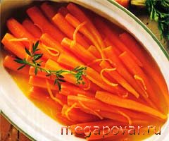 Фото блюда к рецепту Морковь с медом