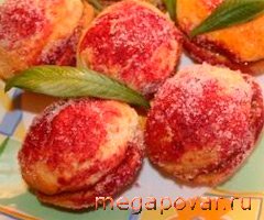 Фото блюда к рецепту Пирожное «Персики»